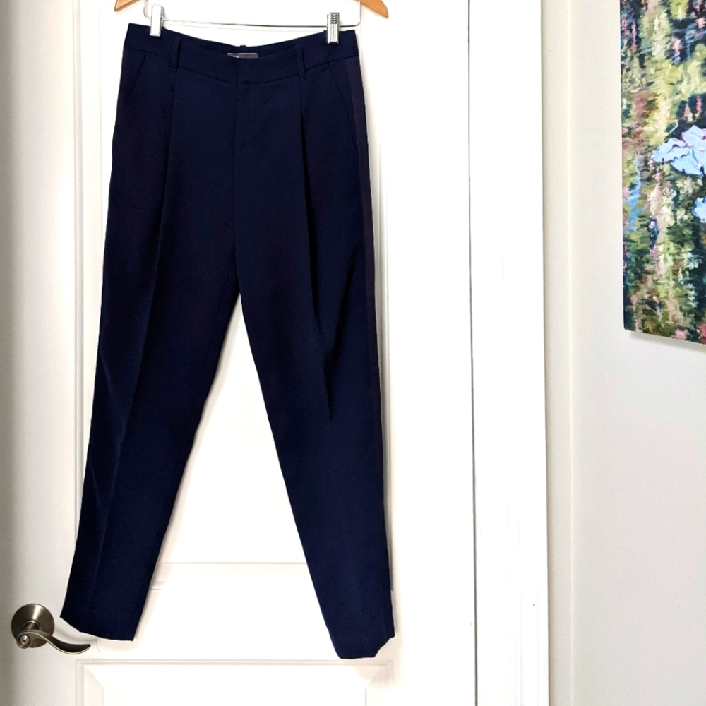 Like New Vince Navy Blue Long Dressy Pants, Size 2